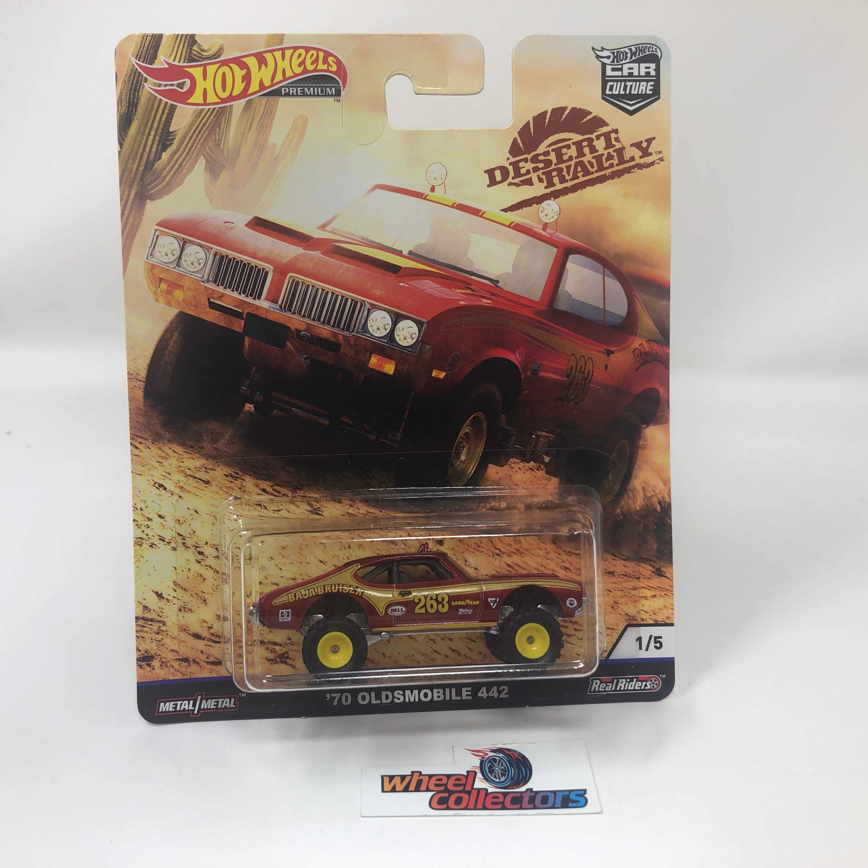 '70 Oldsmobile 442 * Hot Wheels DESERT RALLY Car Culture、mySite、hgirdovlk