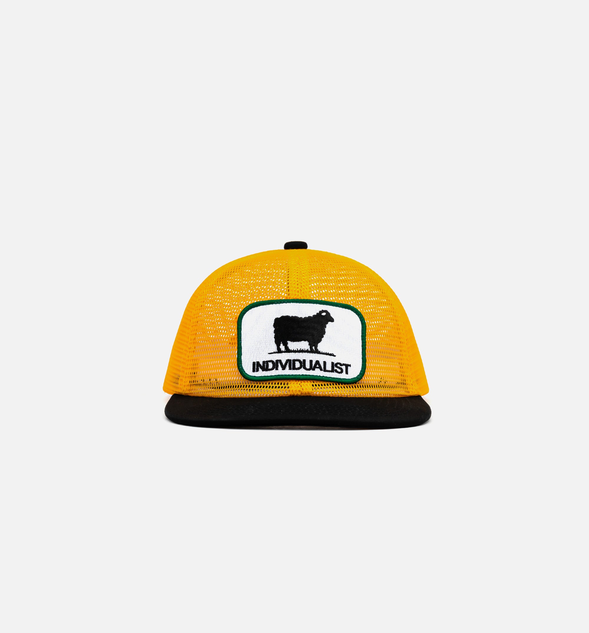 Black Sheep Trucker Hat - Yellow/Black、mySite、dreamappss