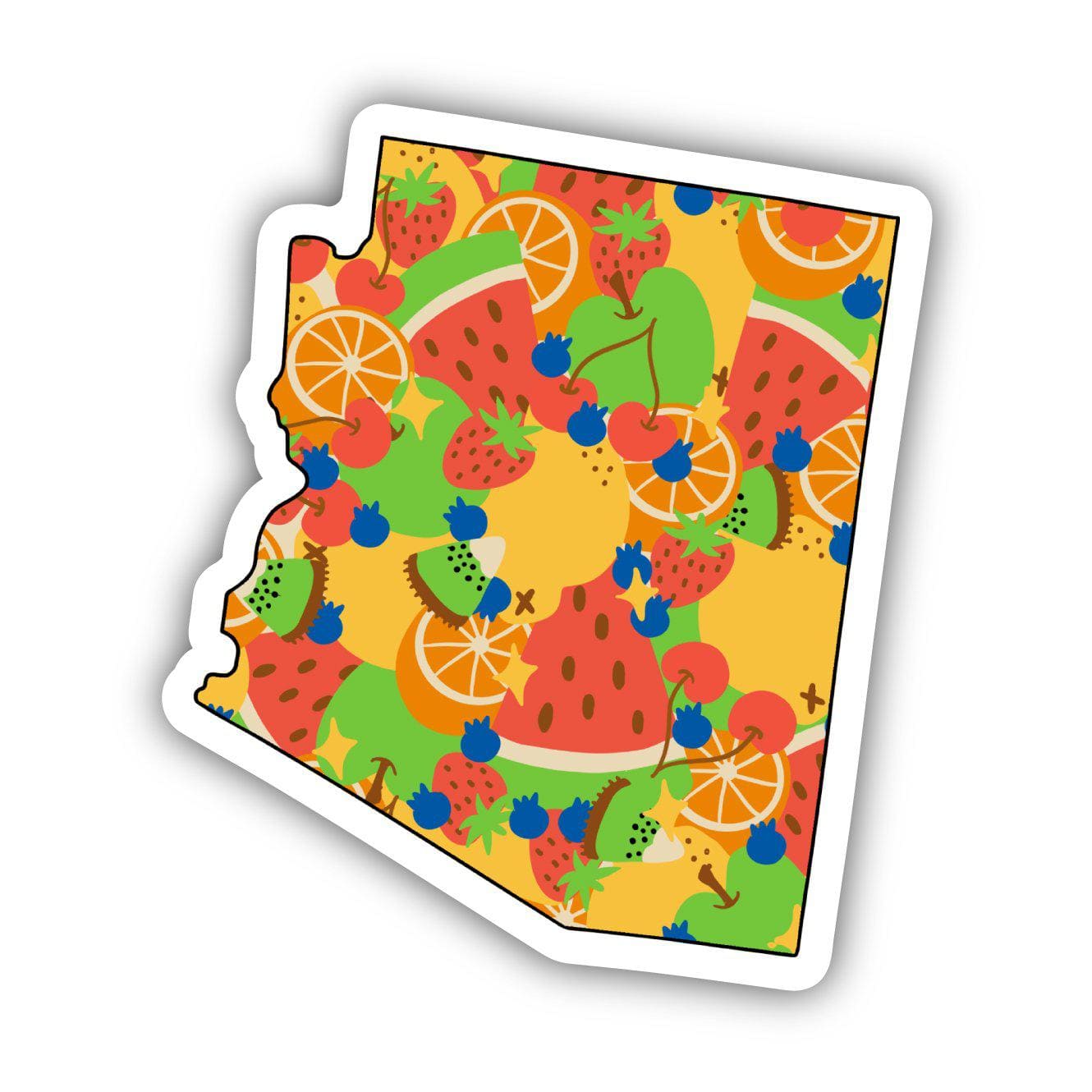  Arizona Fruit Pattern Sticker、mySite、ghnorth