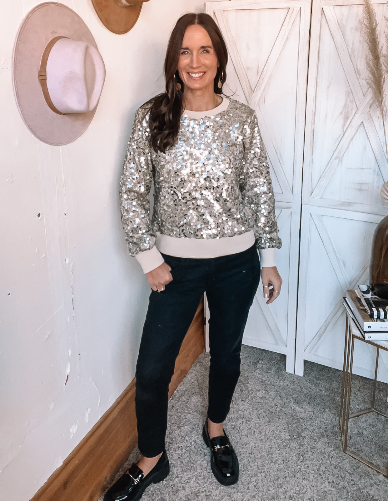 Sarah’s Sequins Top、mySite、garagedoors4me