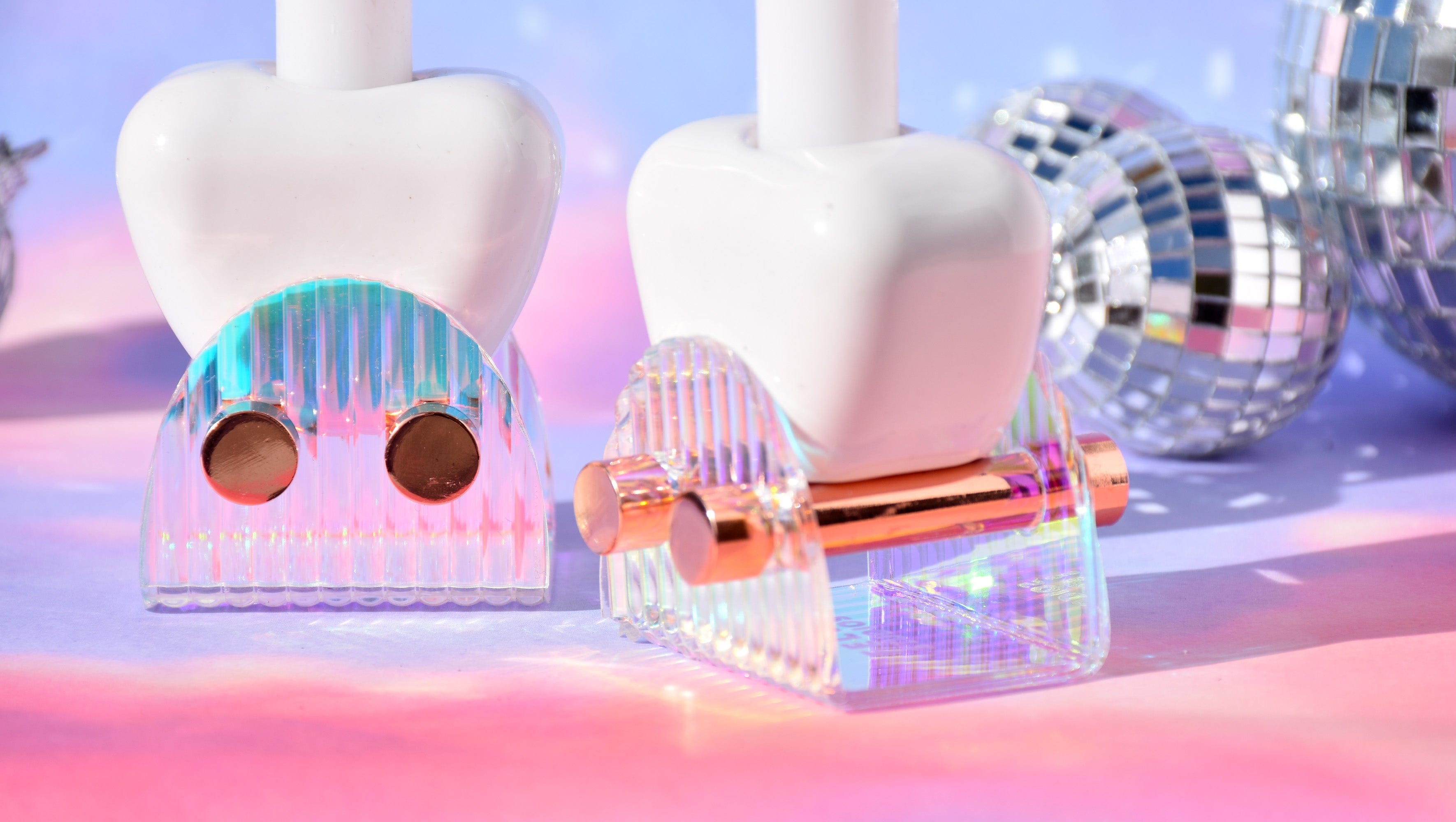 Iridescent Shabbat Candlesticks、mySite、topwebapps