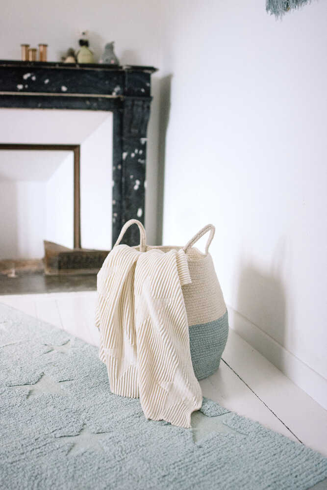 STORAGE BASKET ZOCO VINTAGE BLUE、mySite、gigharbornorthrealestate