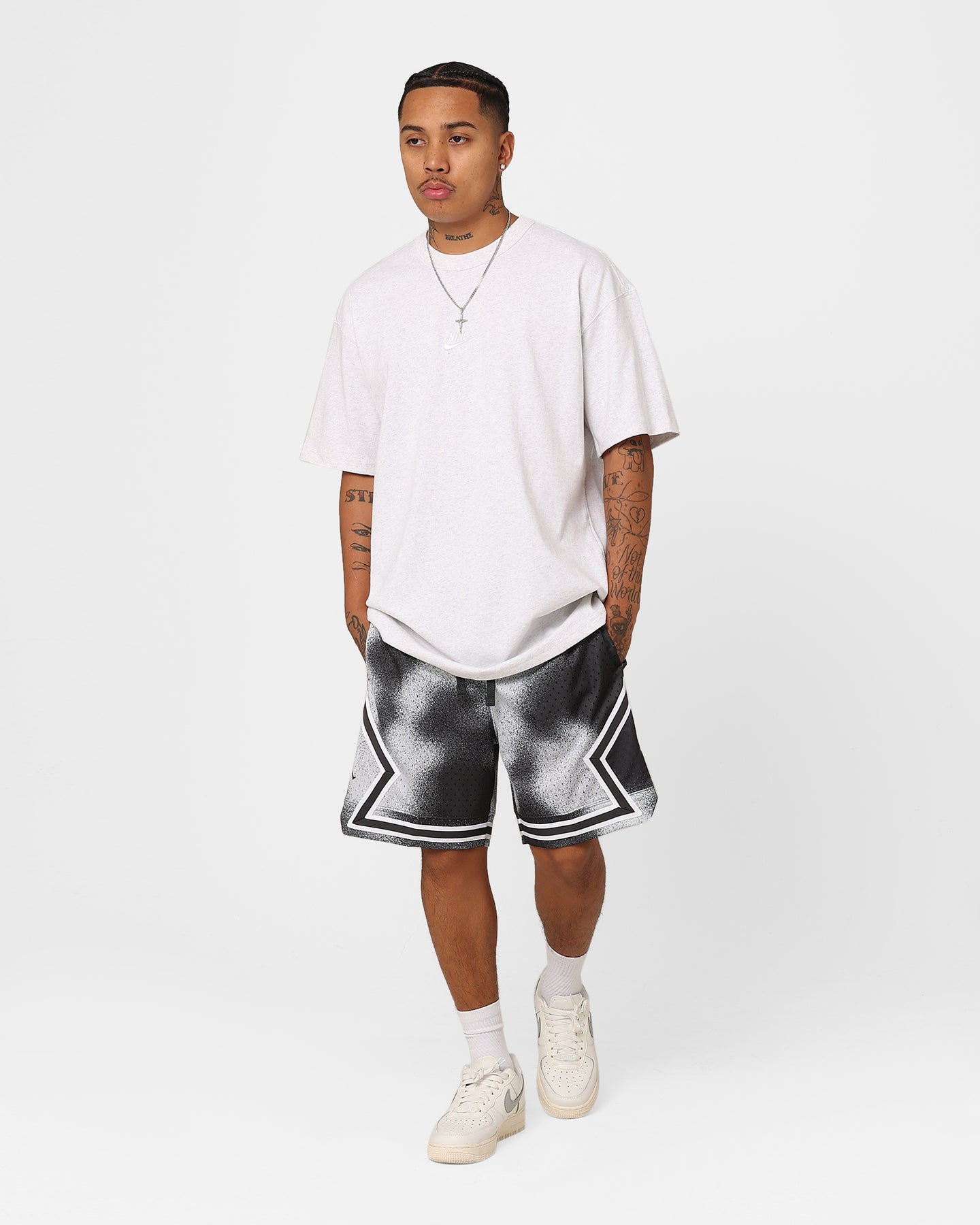 Nike Sportswear Premium Essentials Sustainable T-Shirt Birch Heather、mySite、zt4zffjzw