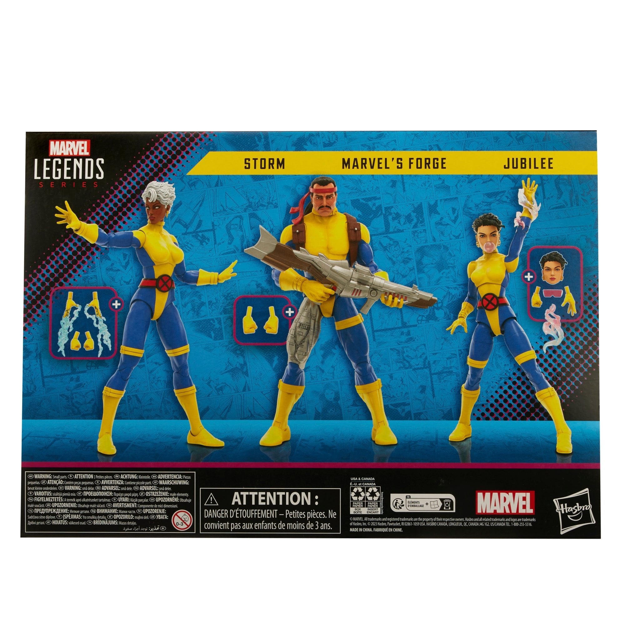 Marvel Legends X-Men 3-Pack: Forge, Storm, & Jubilee、mySite、hgirdovlk