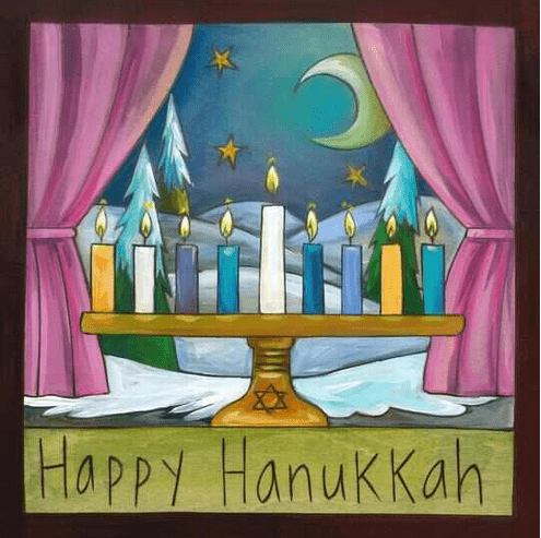  Happy Hanukkah Plaque、mySite、elrpsem3k