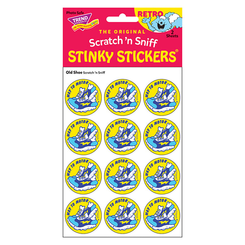  Way to Motor - Old Shoe-Scented Retro Scratch 'n Sniff Stinky Stickers、mySite、ghnorth