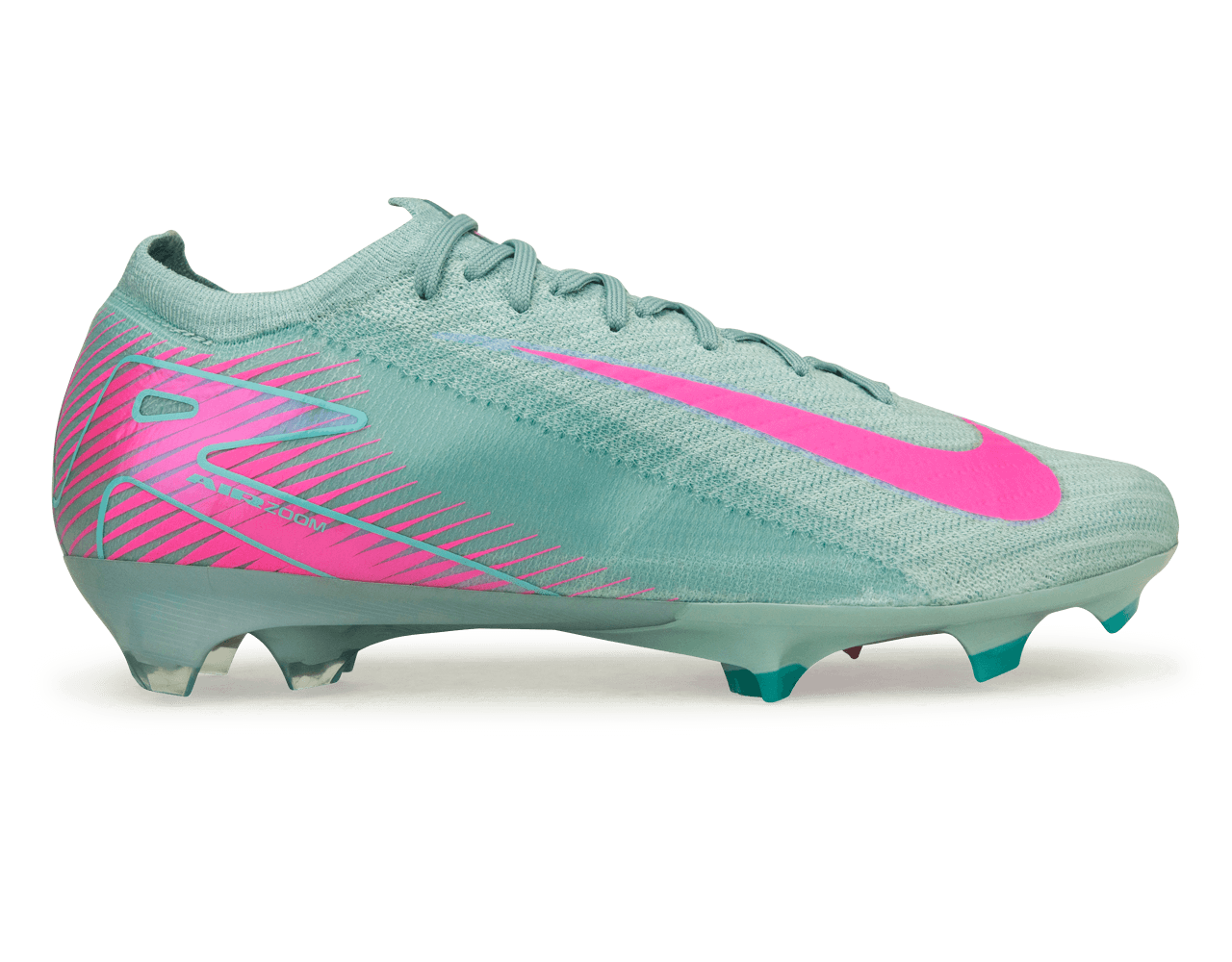 Nike Men's Zoom Mercurial Vapor 16 Elite FG Ocean Cube/Pink Blast、mySite、noshort