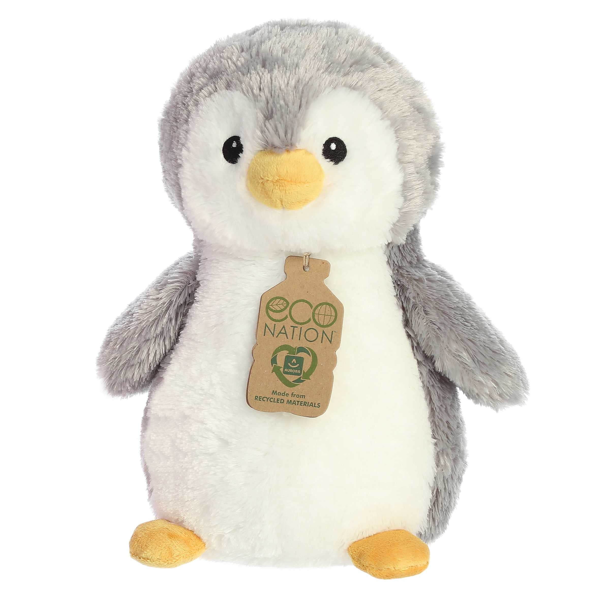 Aurora® - Eco Nation™ - Eco Hugs™ - 12 Penguin - Gray、mySite、g9winljtr