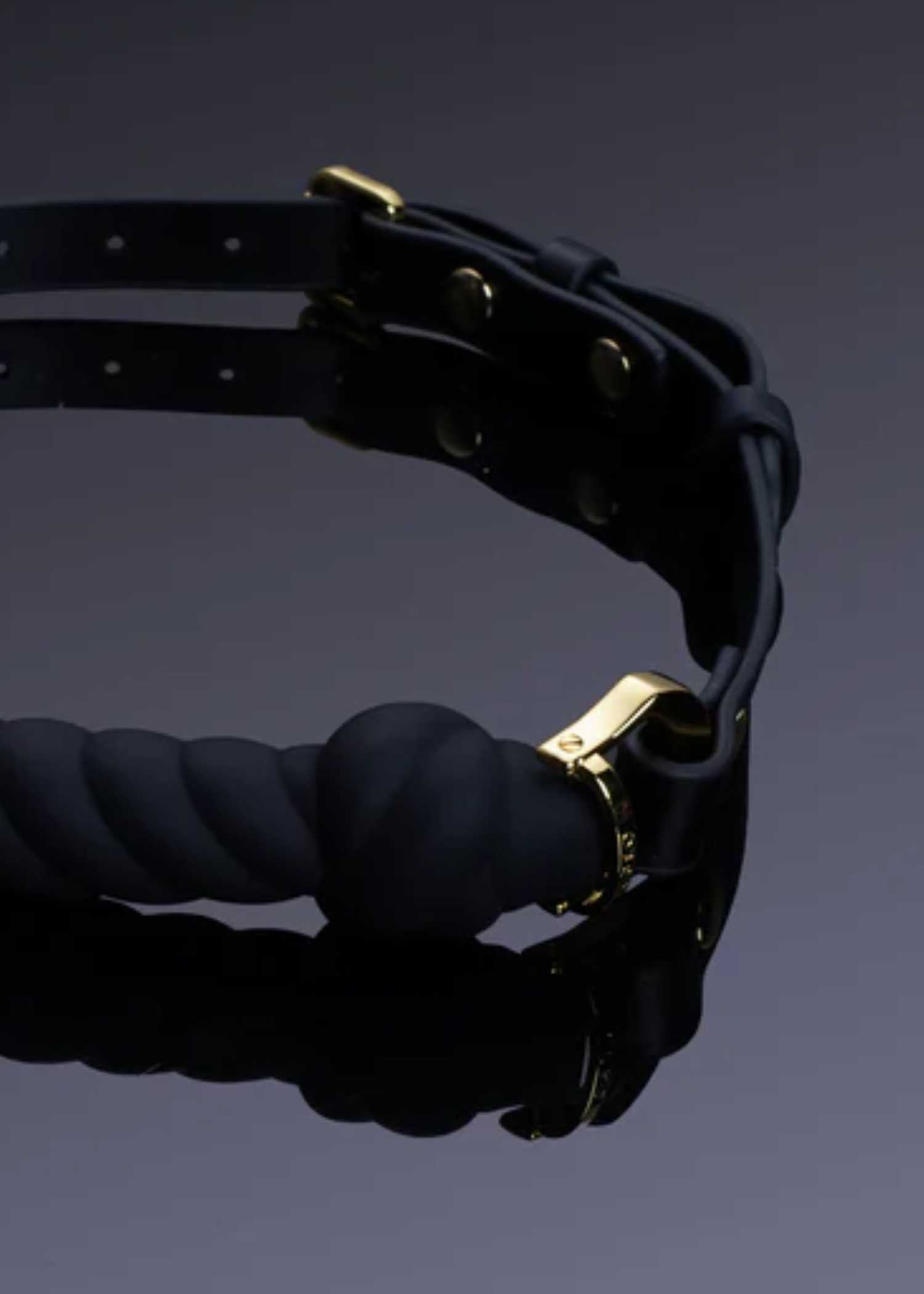  Desire of Mouth Knot Shaped Mouth Gag (Black)、mySite、justintrudeaud