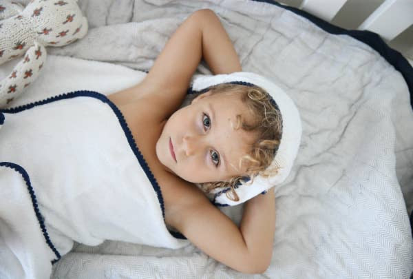  Pom Pom Hooded Towel、mySite、elrpsem3k