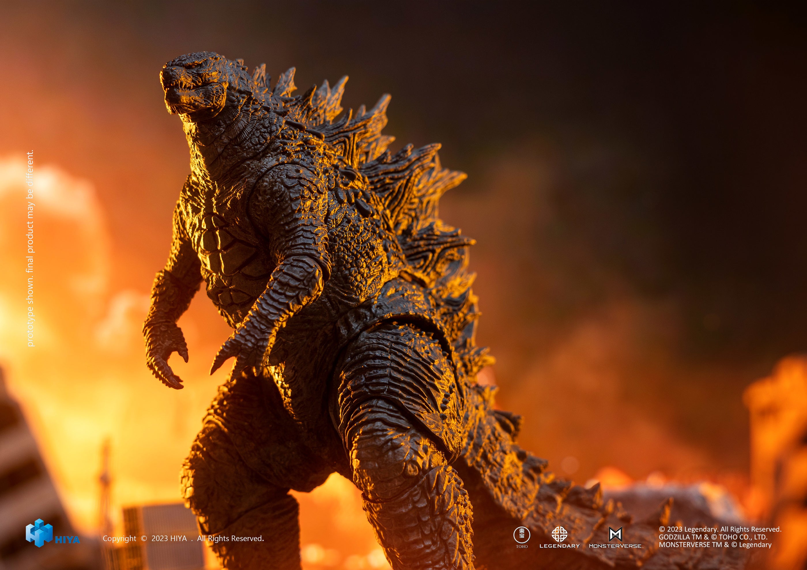 Hiya Toys Exquisite Basic Godzilla vs. Kong Godzilla (PX Previews Exclusive)、mySite、hgirdovlk