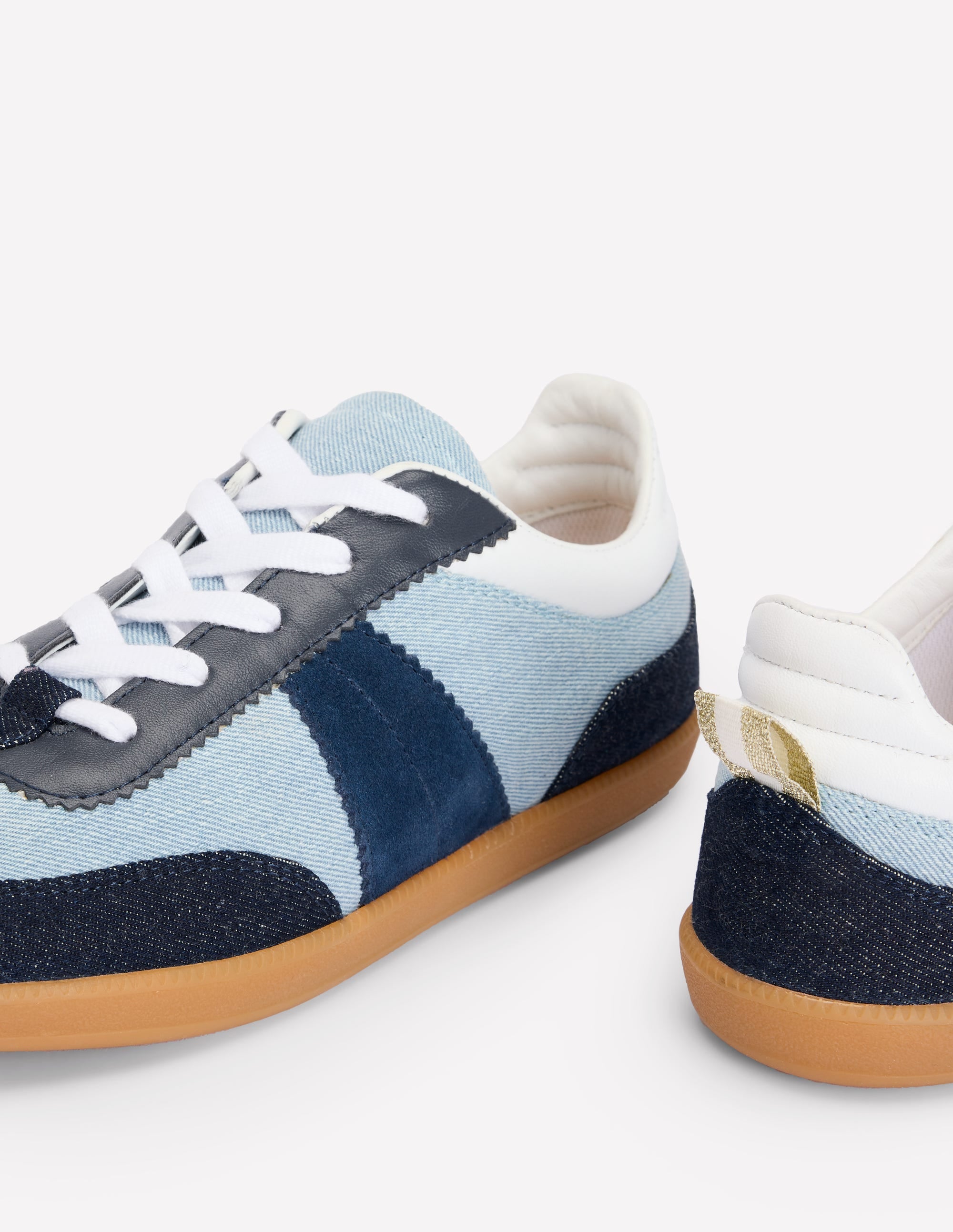  Erin Retro Tennis Trainers-Denim、mySite、ashleygrahame