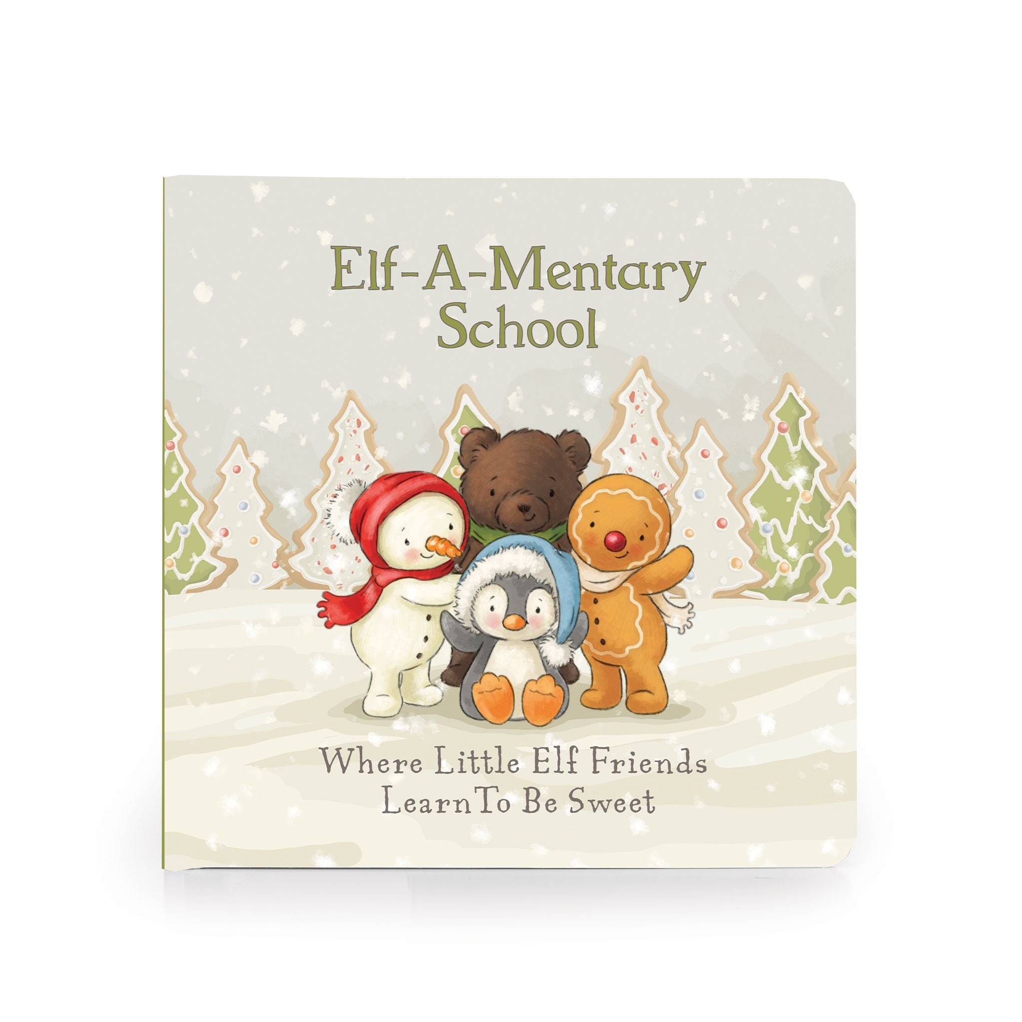 Elf-A-Mentary School- Where Little Ones Learn to be Sweet Board Book、mySite、g9winljtr