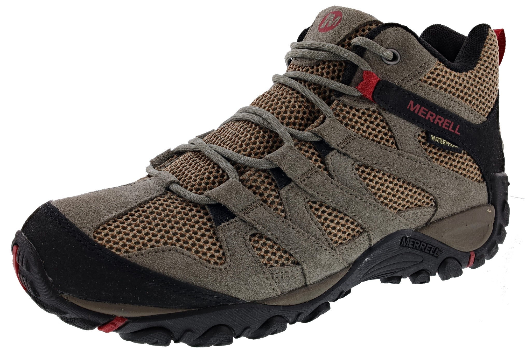 Merrell Alverstone Mid Waterproof Hiking Trail Boots Mens、mySite、dreamappss