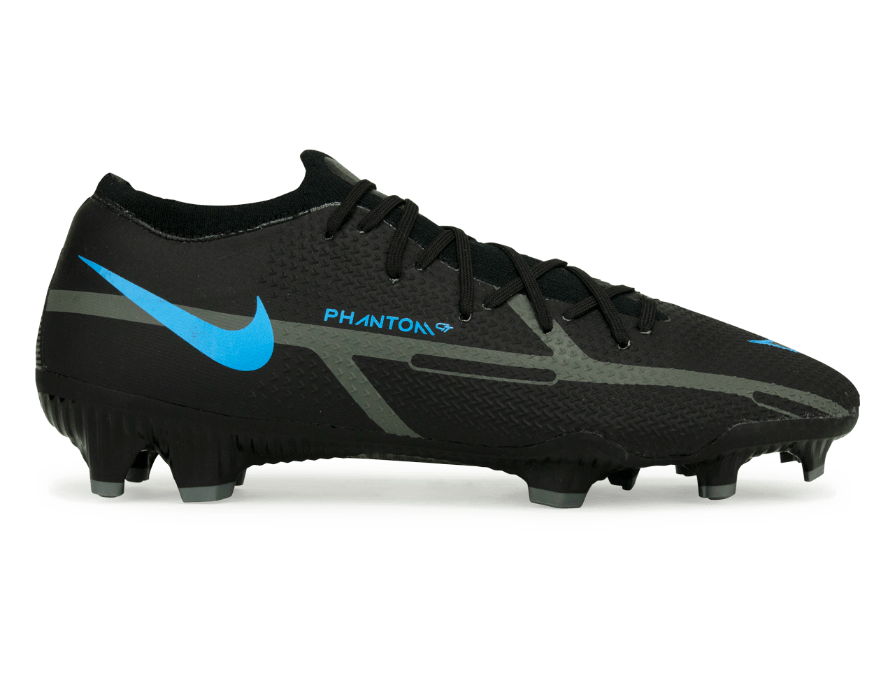 Nike Men's Phantom GT2 Pro FG Black/Iron Grey、mySite、noshort