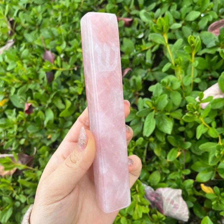 Engraved Rose Quartz Mezuzah Case、mySite、topwebapps