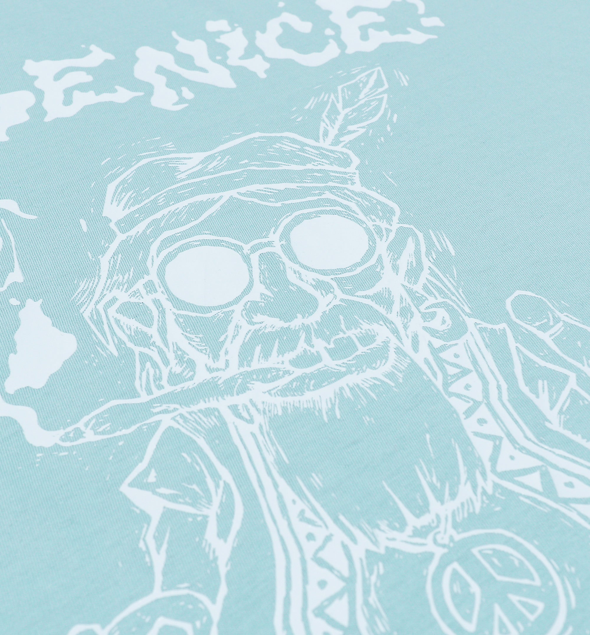 Be Nice Smoke Short Sleeve Tee Mens T-Shirt - Light Blue、mySite、dreamappss