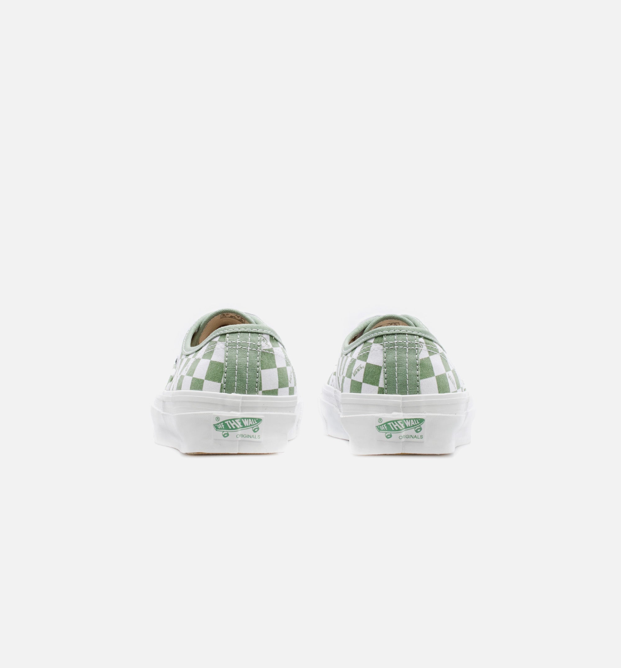 Authentic LX Checkerboard Mens Skate Shoe - Green/White、mySite、dreamappss