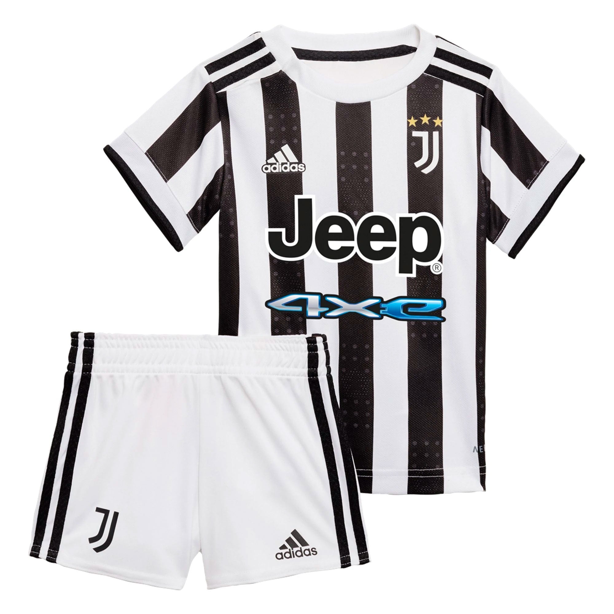 adidas Juventus 2021/22 Home Baby Kit White/Black、mySite、noshort