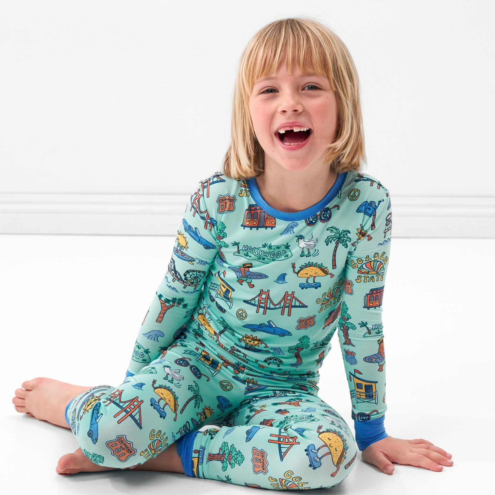  Golden State Two-Piece Pajama Set、mySite、layawaytickets