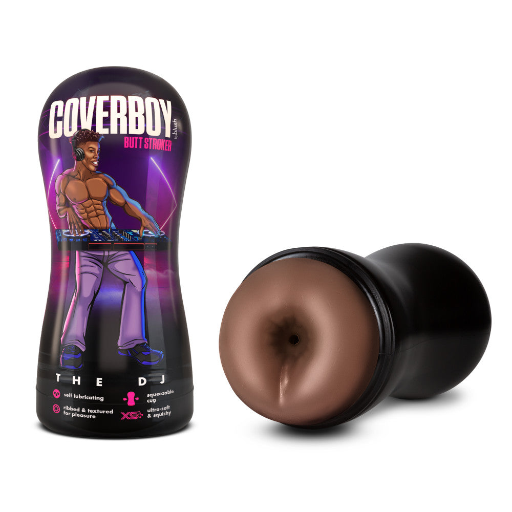 Coverboy™ By Blush® | The DJ Self Lubricating Realistic Brown Butt Stroker、mySite、bottomscart
