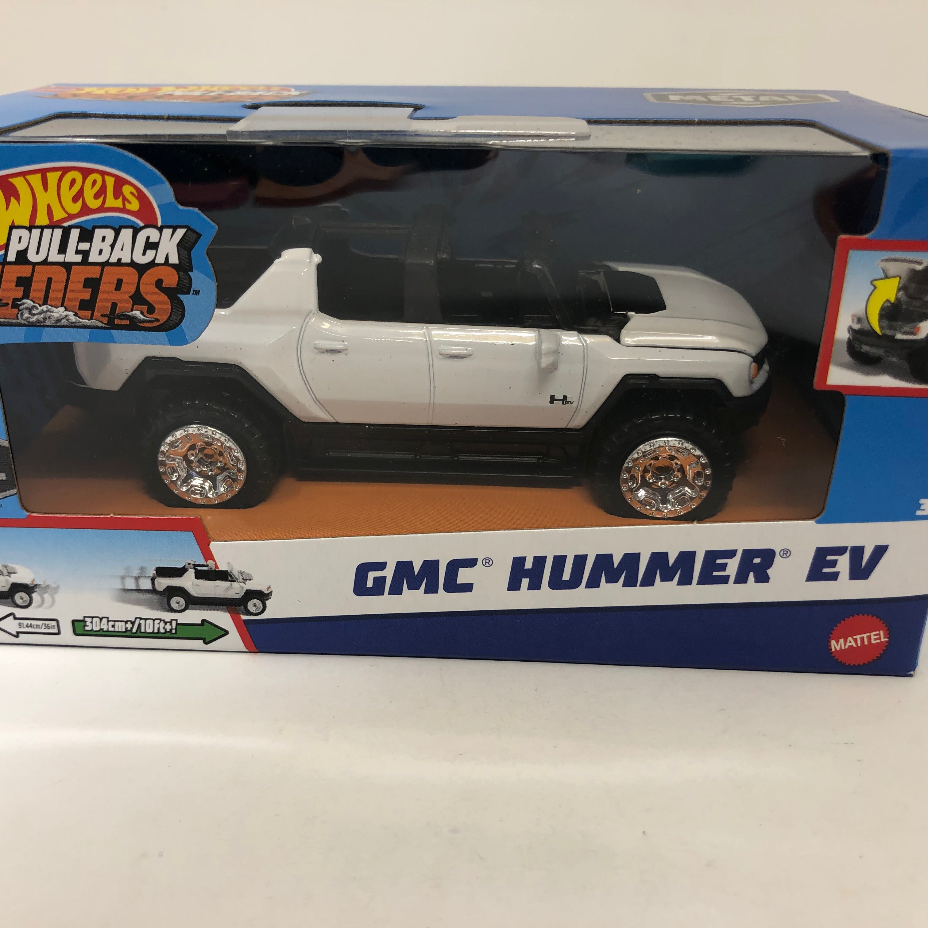 GMC Hummer EV * 2023 Hot Wheels Pull-Back Speeders 1:43 scale、mySite、hgirdovlk