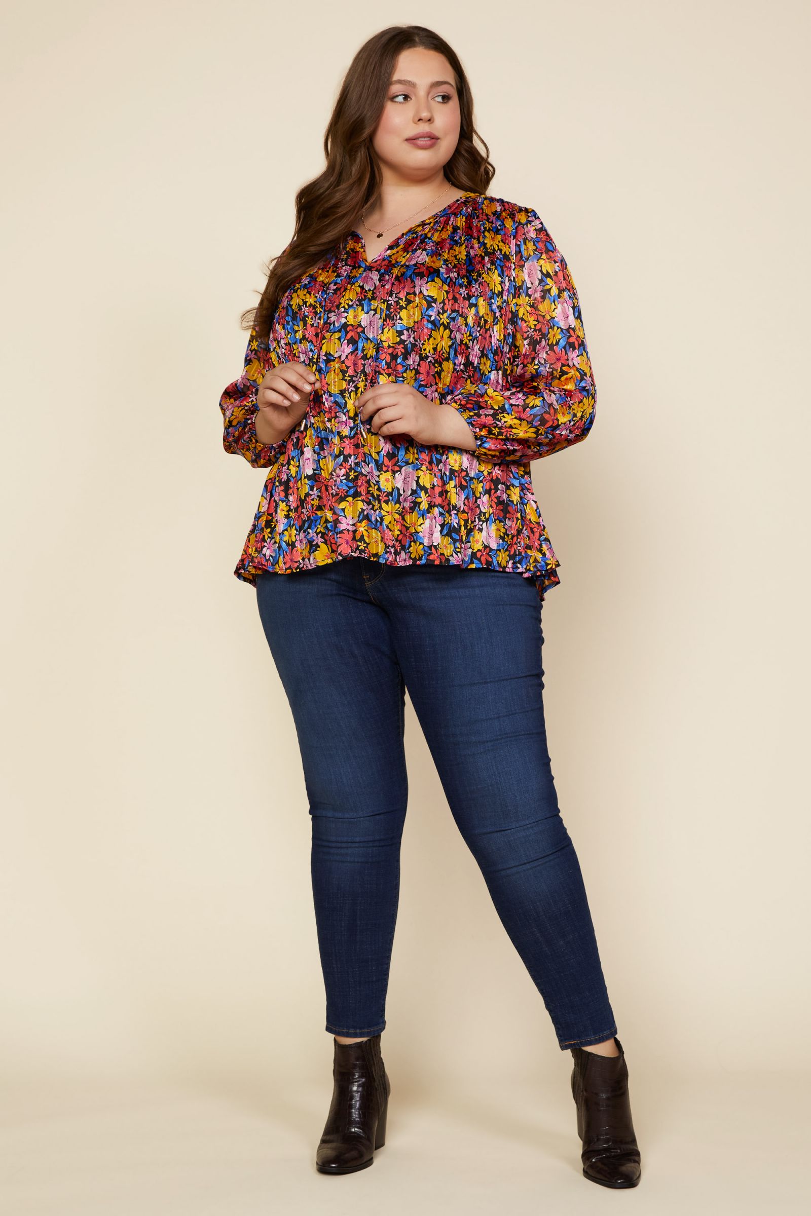 Plus Amy's Floral Blouse、mySite、garagedoors4me