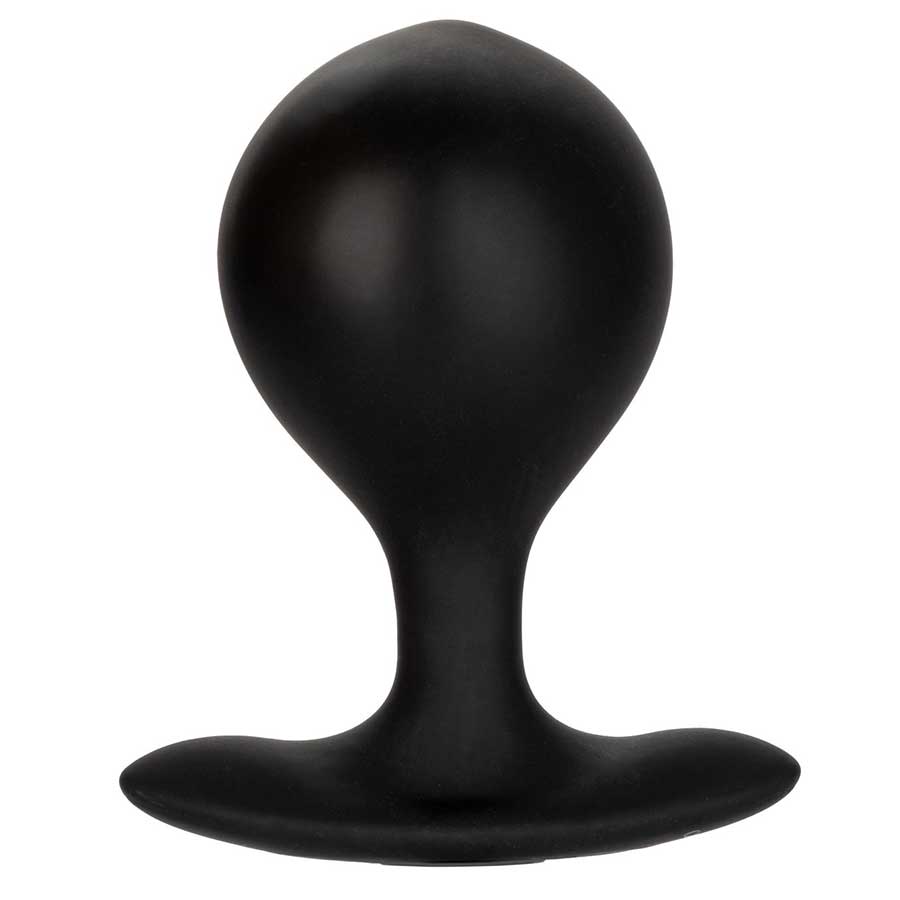 Weighted Black Silicone Inflatable Anal Plug by Cal Exotics、mySite、bottomscart
