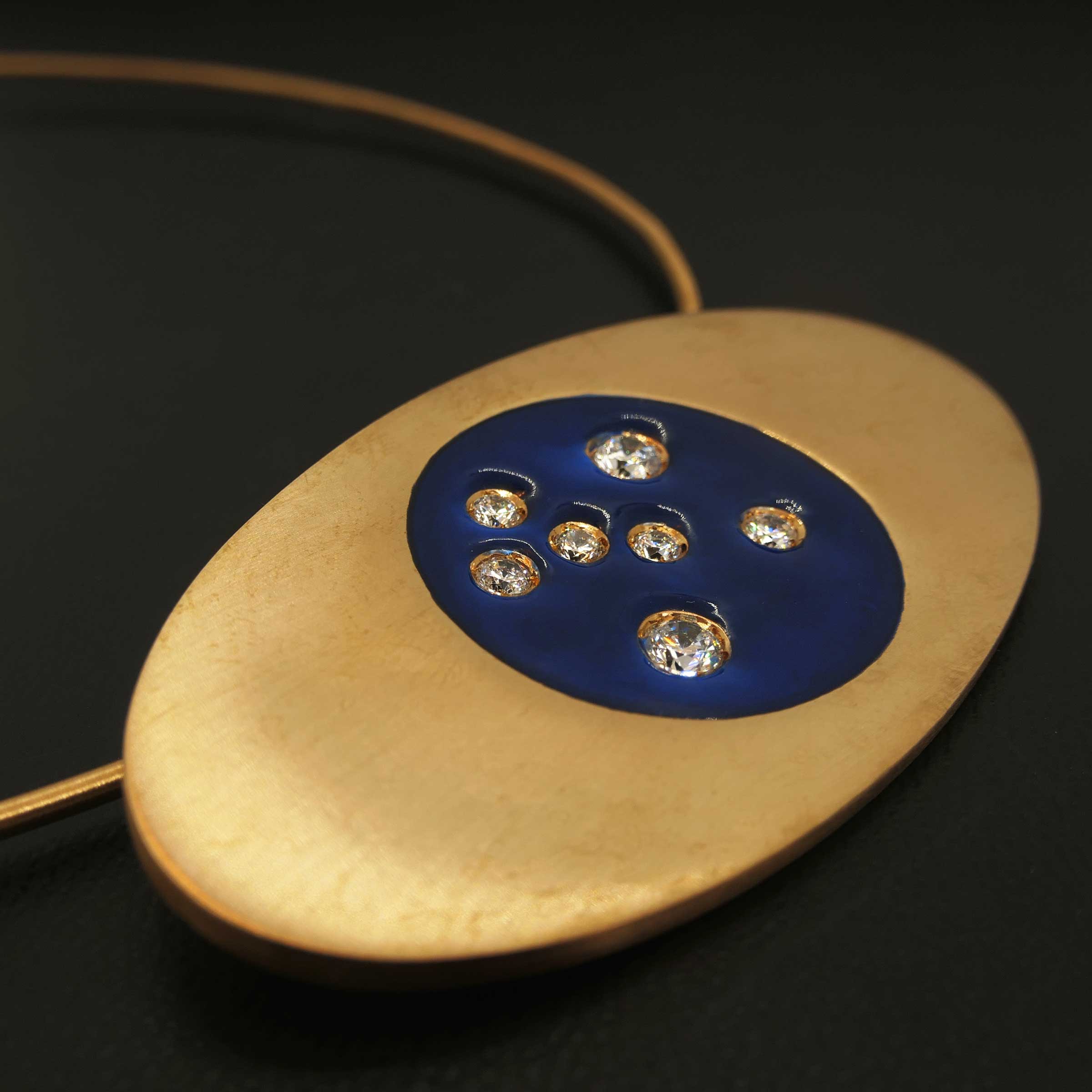 Bronze Necklace VEGA by Chiara Dynys for BABS Art Gallery - Limited Edition、mySite、neckold