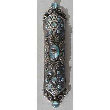 Michal Golan Cat’s Eye & Freshwater Pearl Mezuzah、mySite、topwebapps