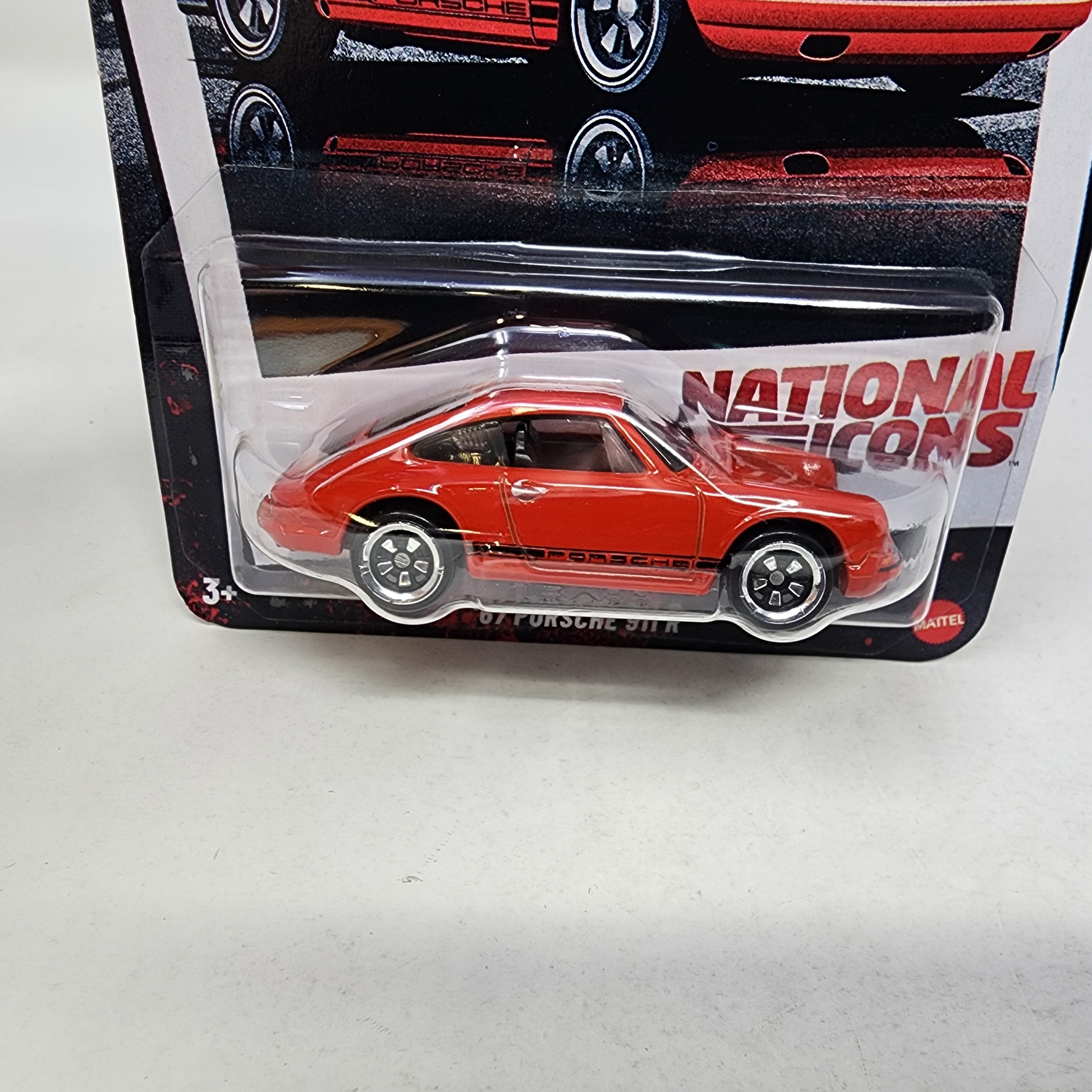 '67 Porsche 911 R 5/5 * Bright Red * 2025 Hot Wheels National Icons Silver Series、mySite、hgirdovlk
