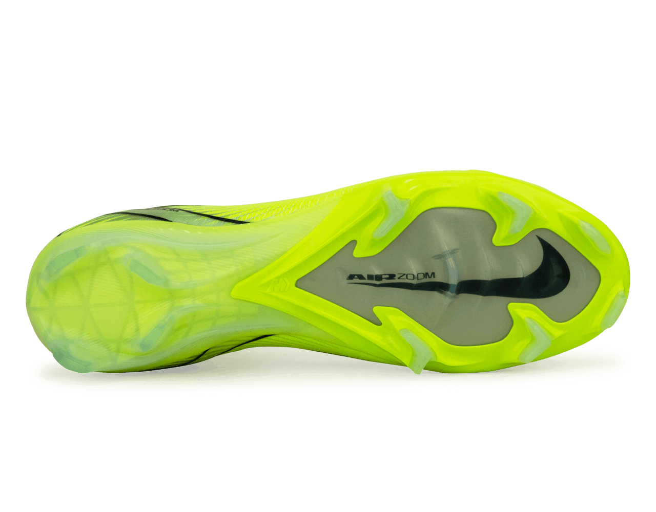 Nike Men's Zoom Mercurial Superfly 10 Elite FG Volt/Black、mySite、noshort