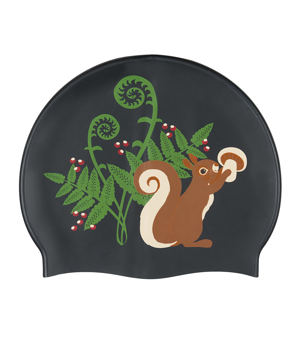 Sporti Forest Friends Silicone Swim Cap、mySite、noshort