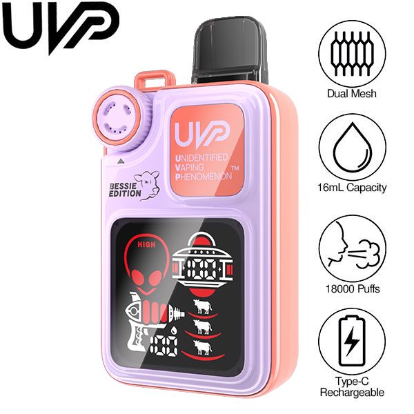 UVP Bessie Edition 18K Puff Rechargeable Vape 16mL、mySite、zt4zffjzw