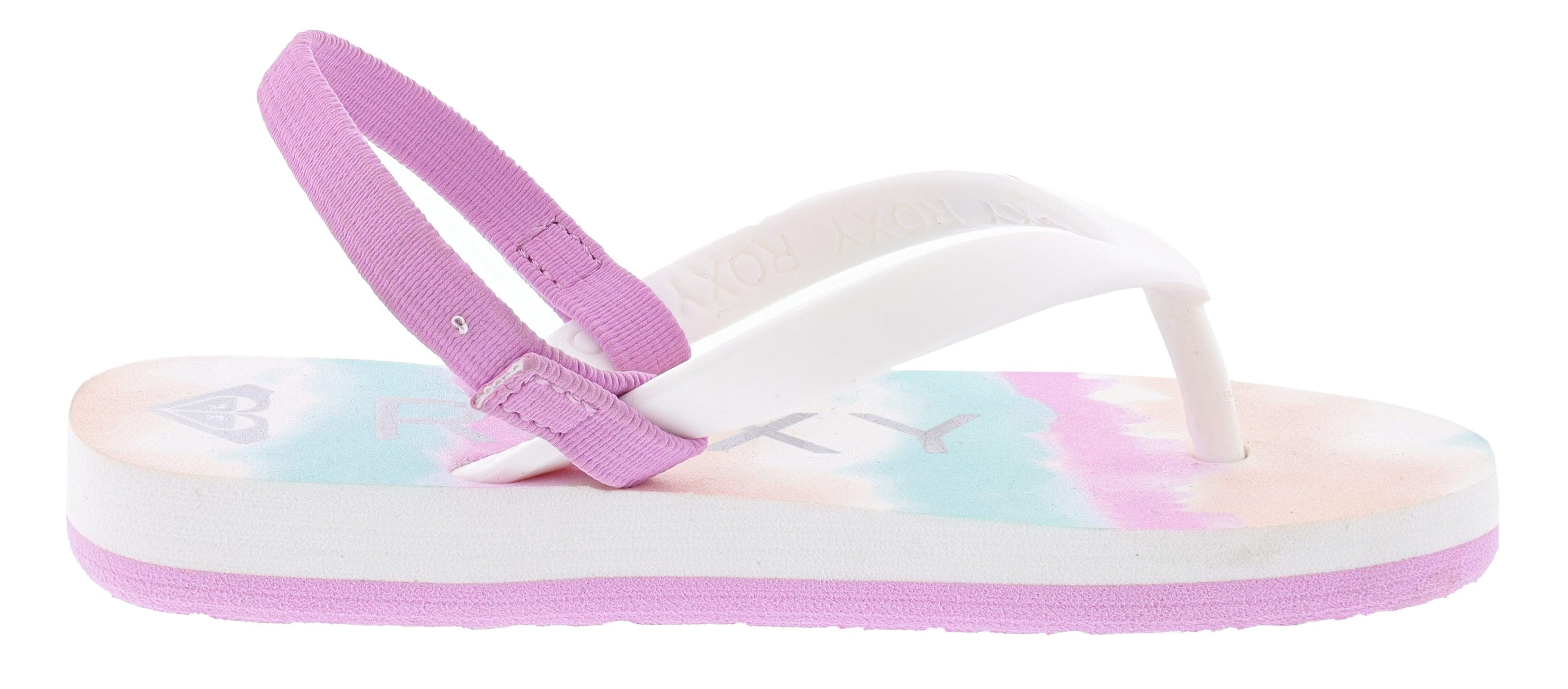 Roxy Toddler's Tahiti Elasticized Strap Flip Flops、mySite、dreamappss