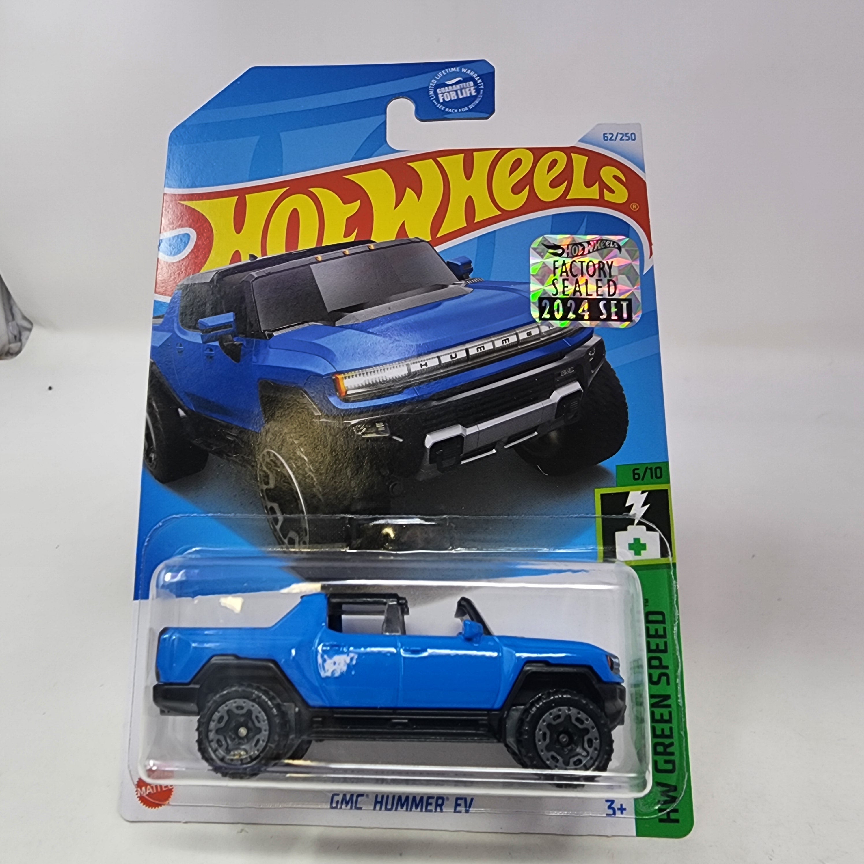 GMC hummer EV #62 * Blue * 2024 Hot Wheels Basic w/ Factory Holo、mySite、hgirdovlk