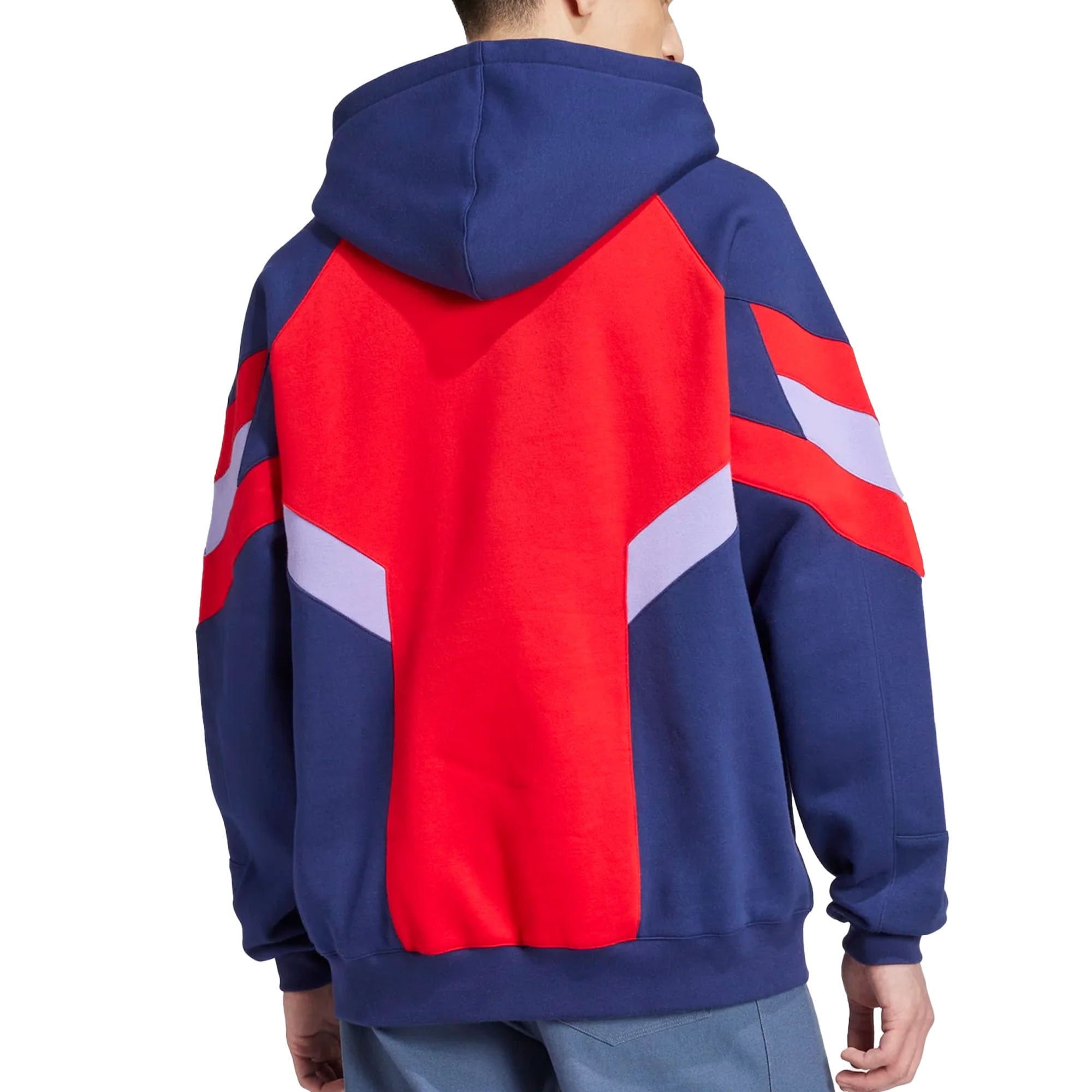 adidas Men's Arsenal Originals 2024/25 Hoodie Night Sky/Red、mySite、bottomscart