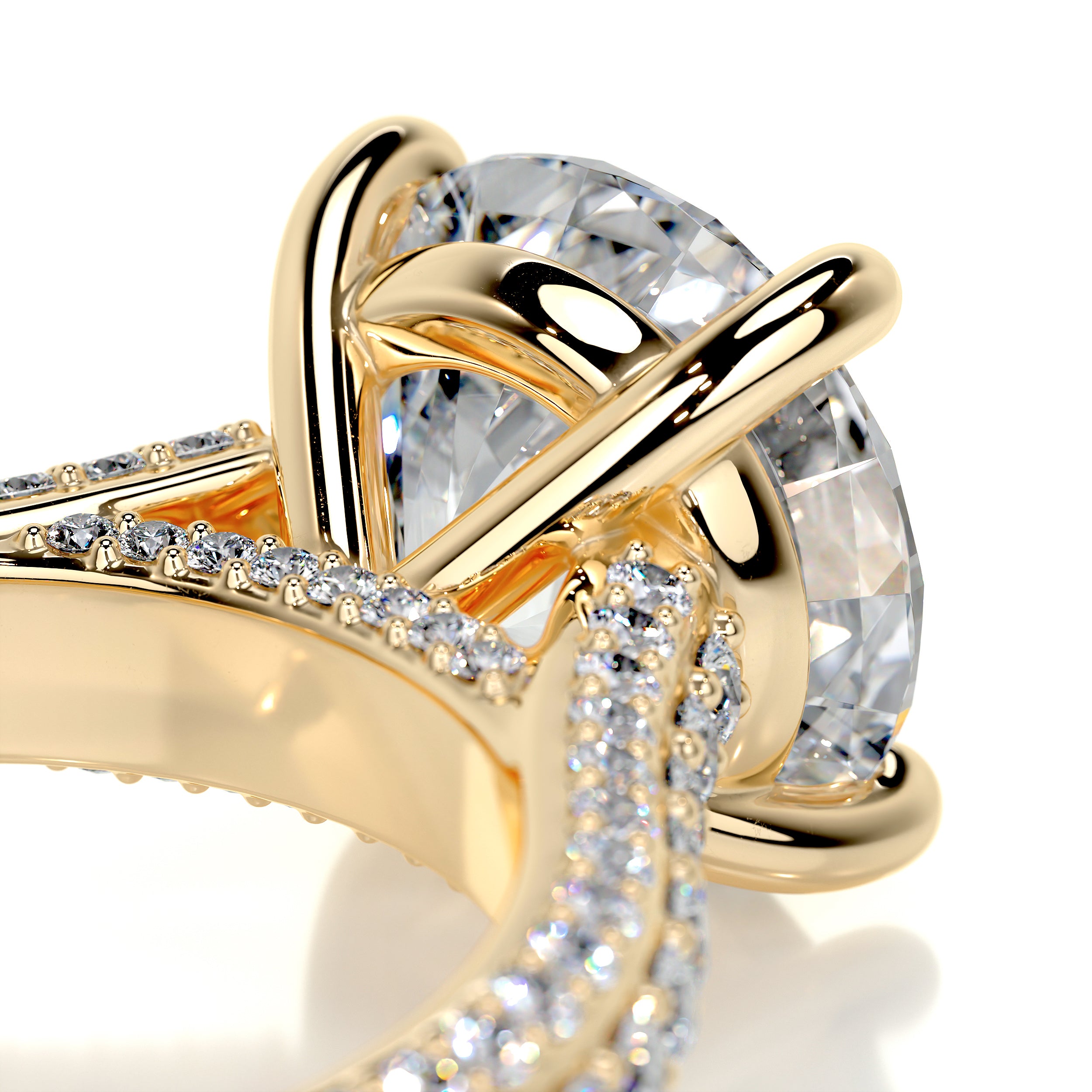 Janet Diamond Engagement Ring -18K Yellow Gold、mySite、hinf8tx79