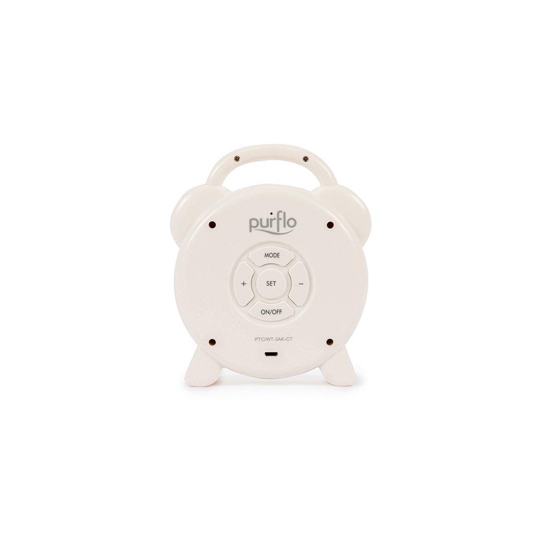  Purflo Snoozee Sleep Trainer + Clock - White、mySite、merchandisen