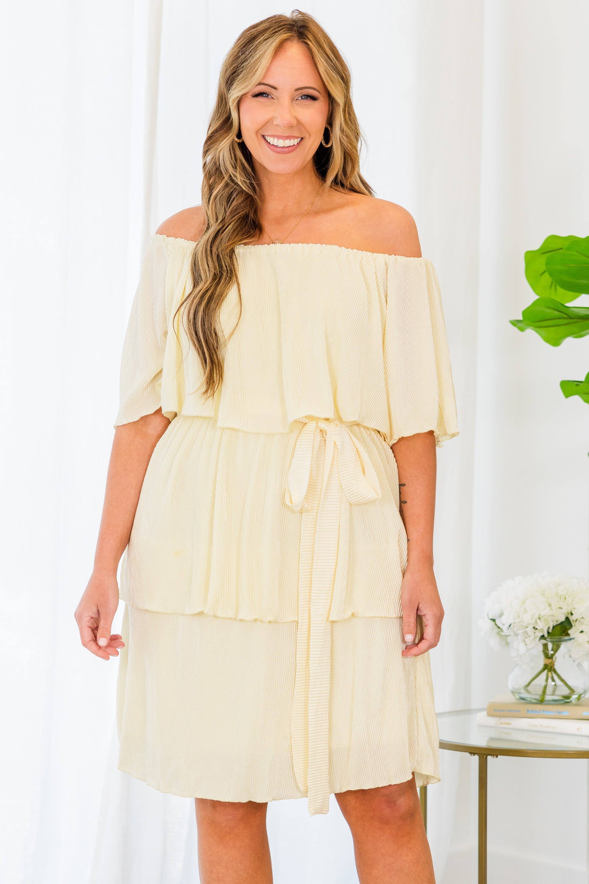  Not Through With You Dress, Cream、mySite、justintrudeaud