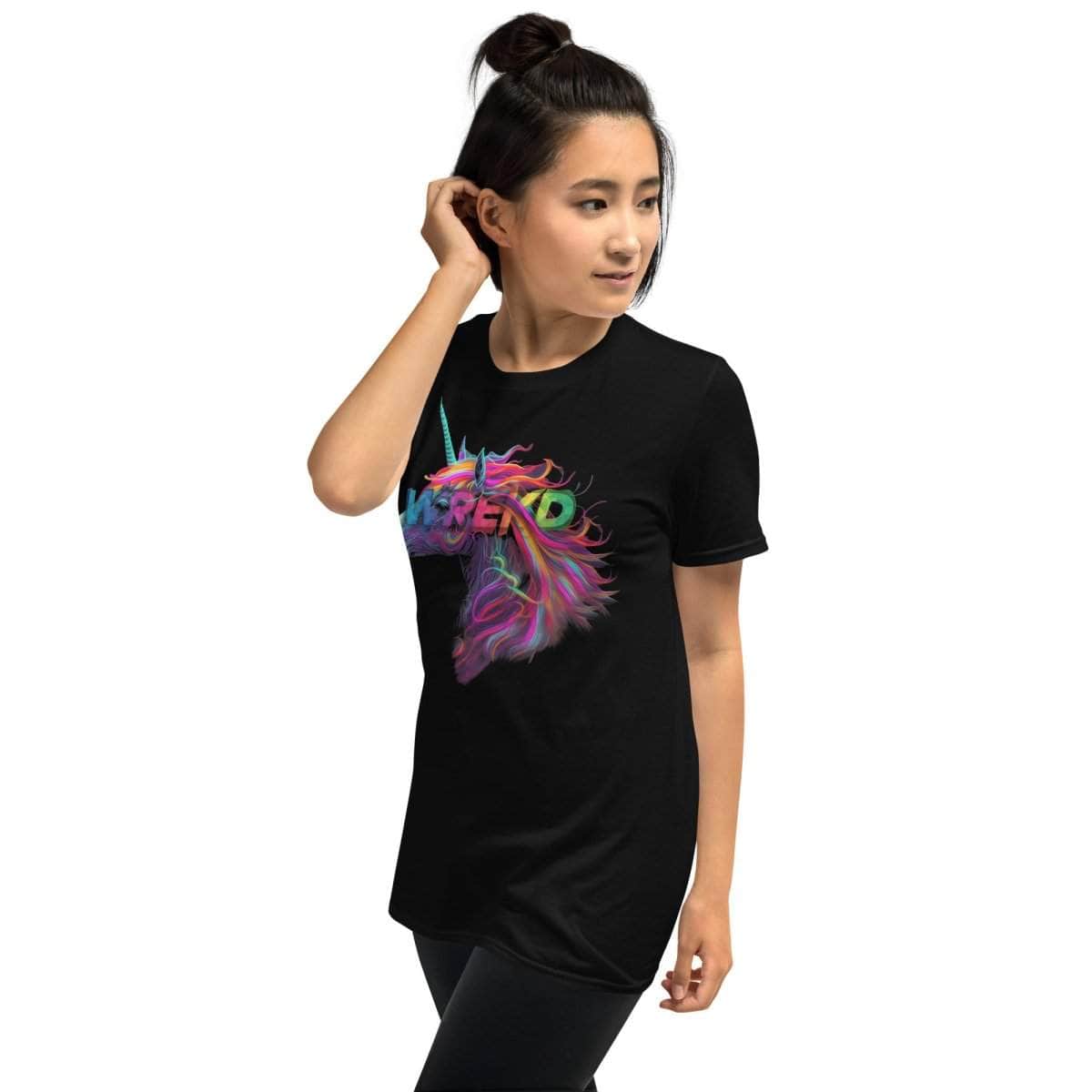  WREKD Unicorn Soft-Style Short-Sleeve Unisex T-Shirt、mySite、merchandisen