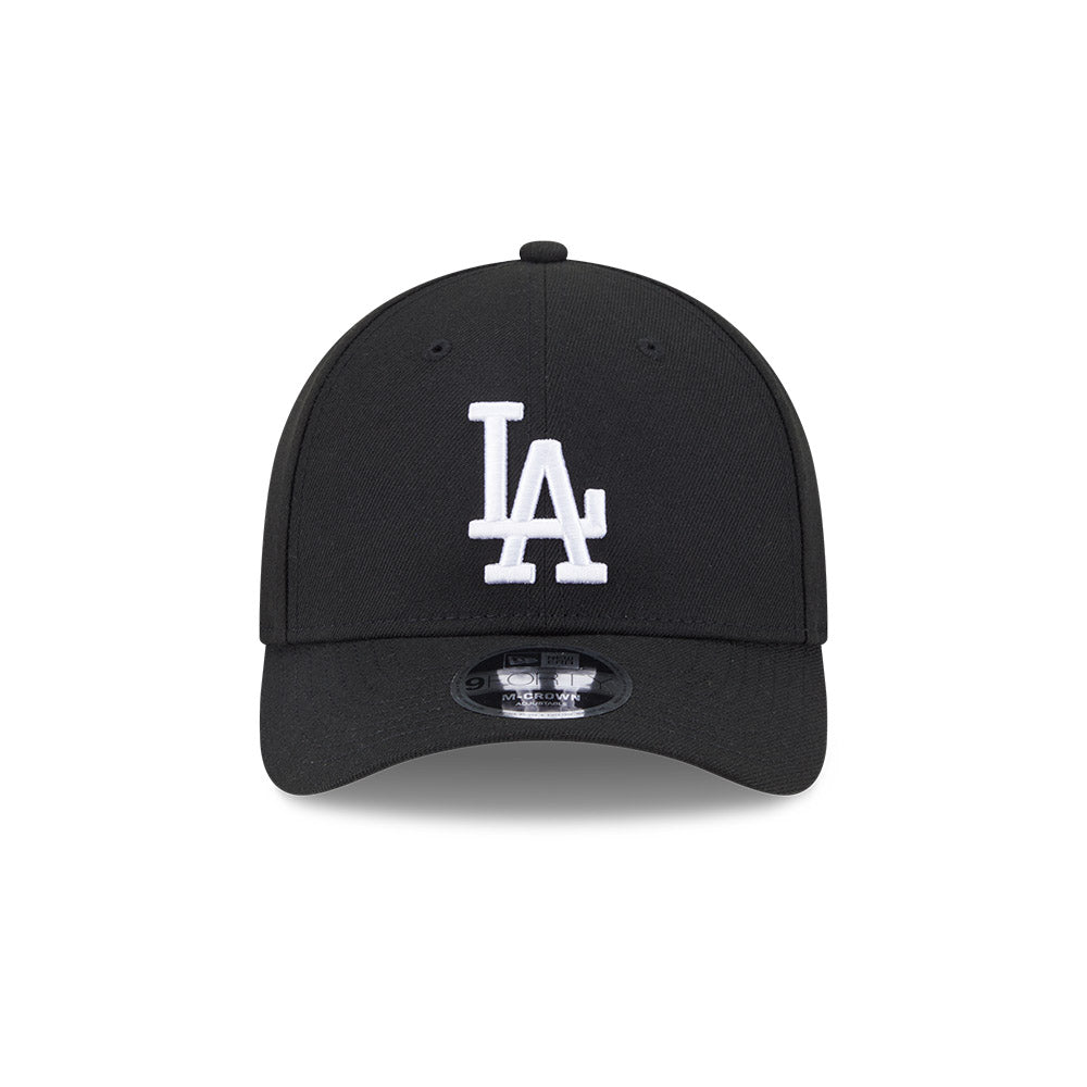Los Angeles Dodgers New Era Black/White 9FORTY M-Crown Adjustable Hat、mySite、vikingsvslions