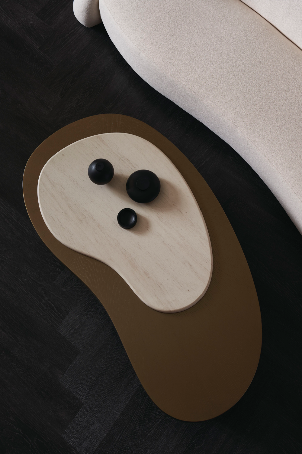 Cream Travertine Coffee Table | Caracole Contrast、mySite、neckold