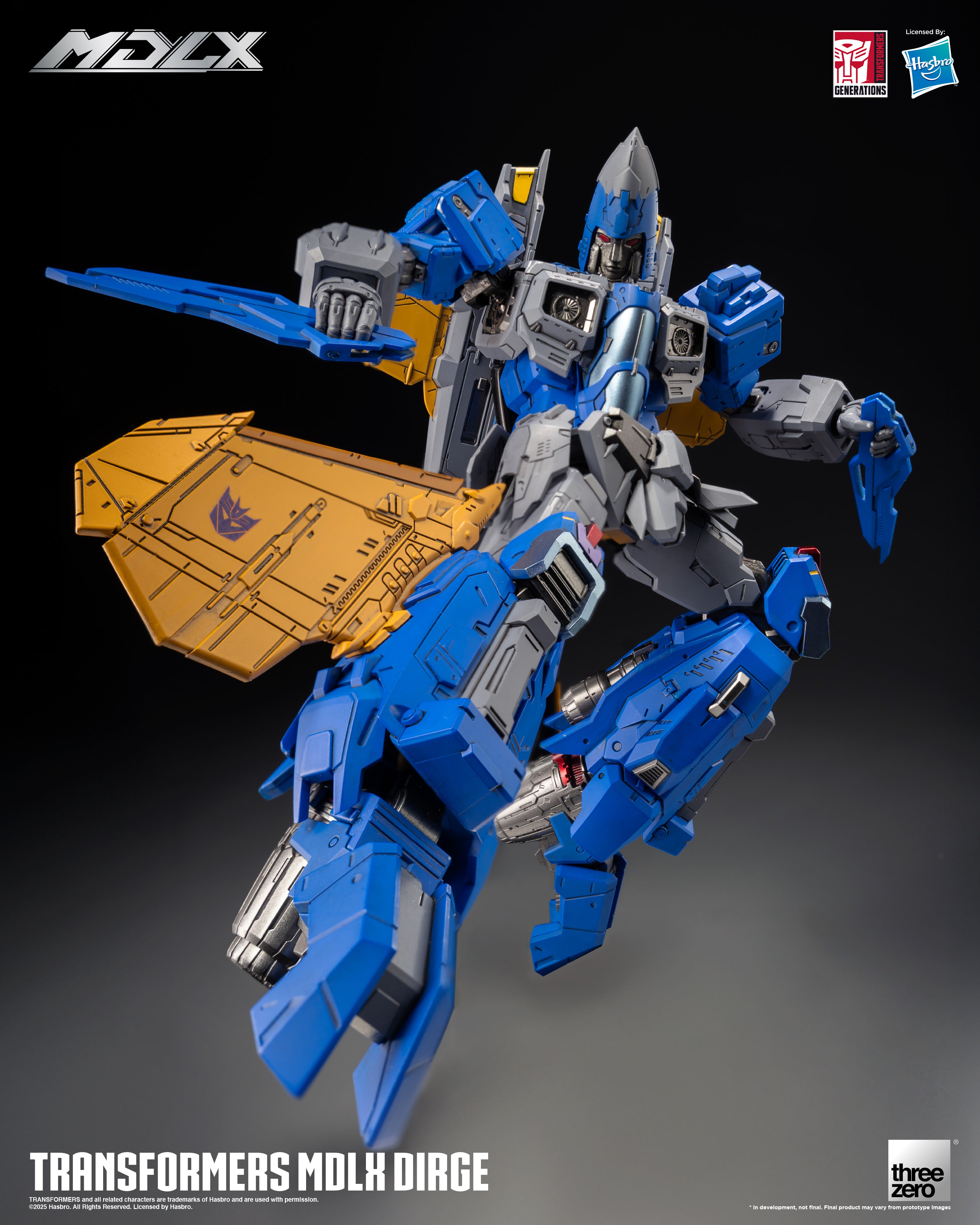 Threezero Transformers MDLX Dirge、mySite、hgirdovlk