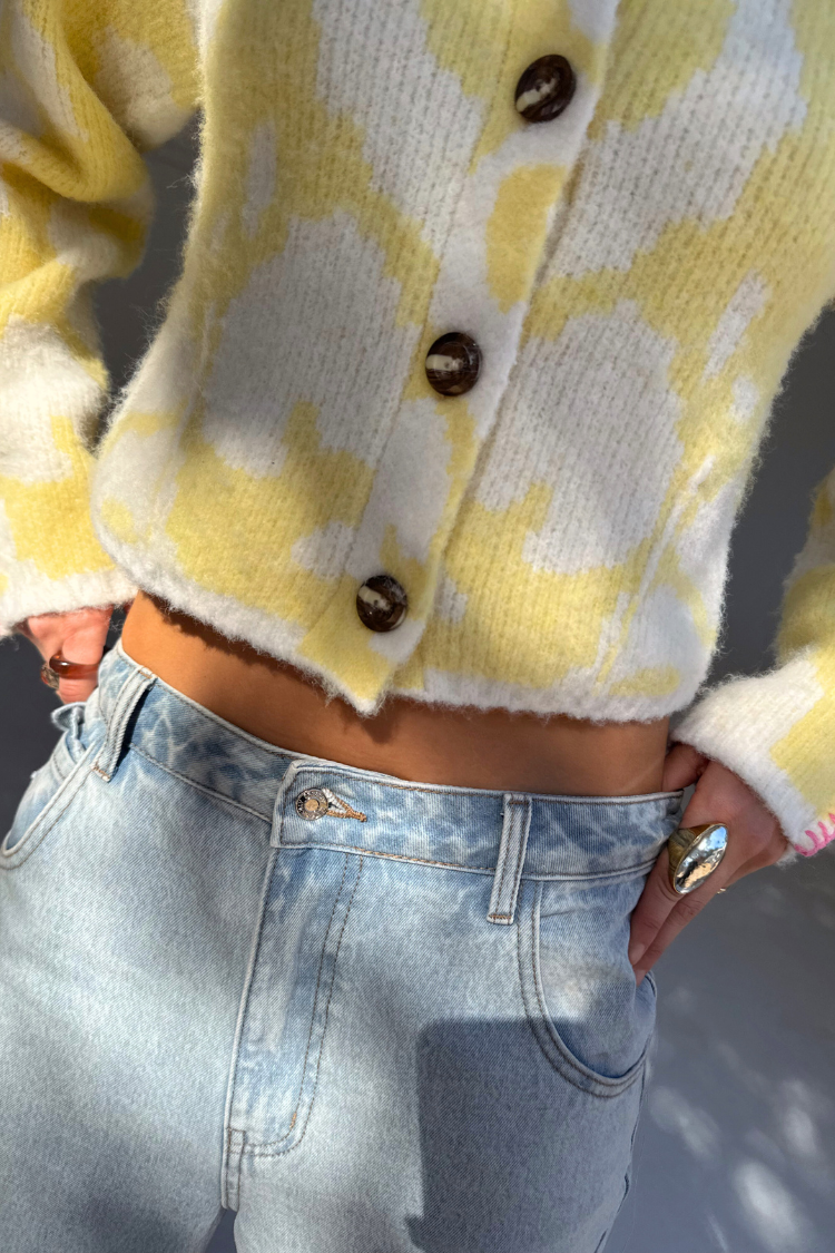 Yellow Zizi Cardigan、mySite、solidvoid