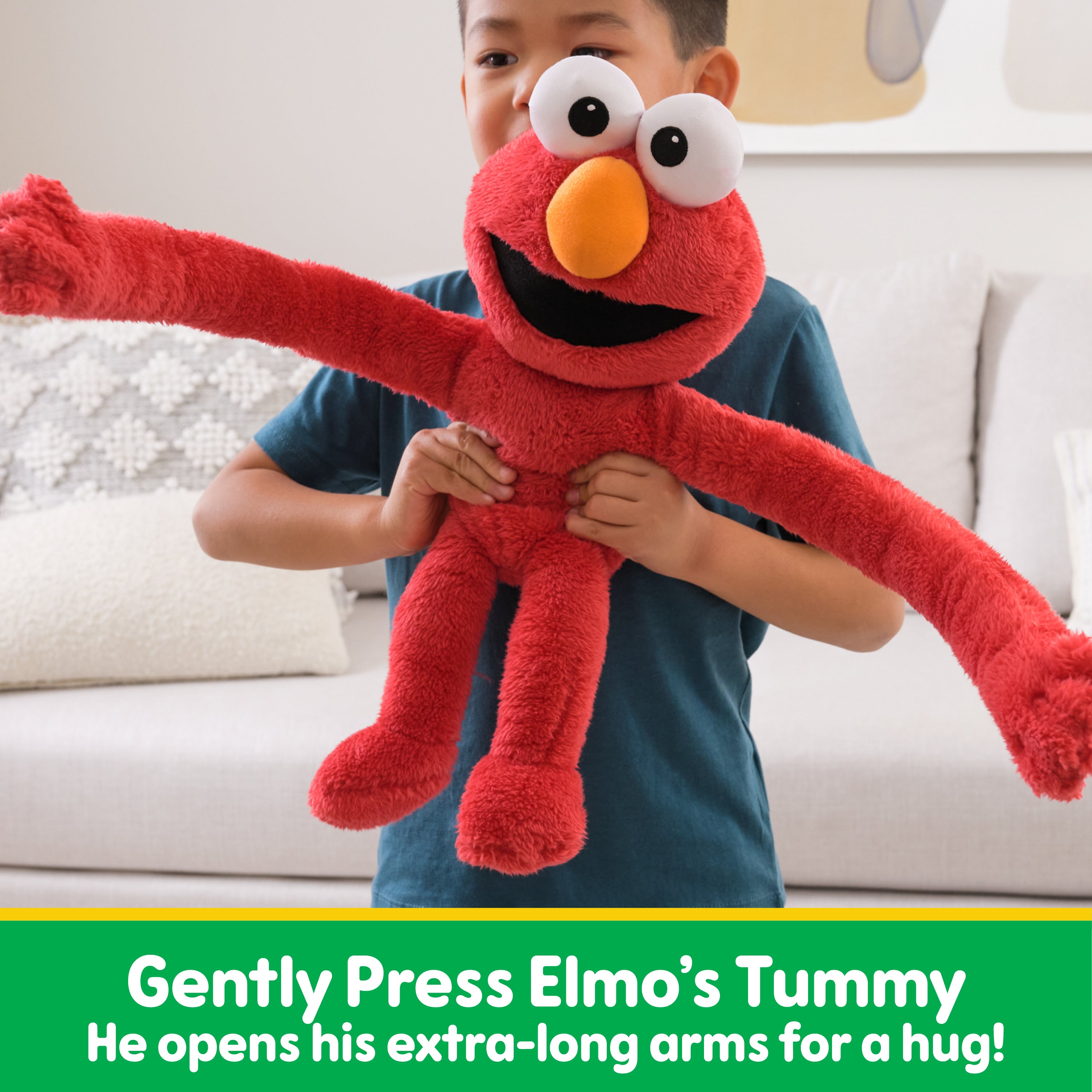 Elmo Hug-a-Moves, 14 in、mySite、pszhyizbm