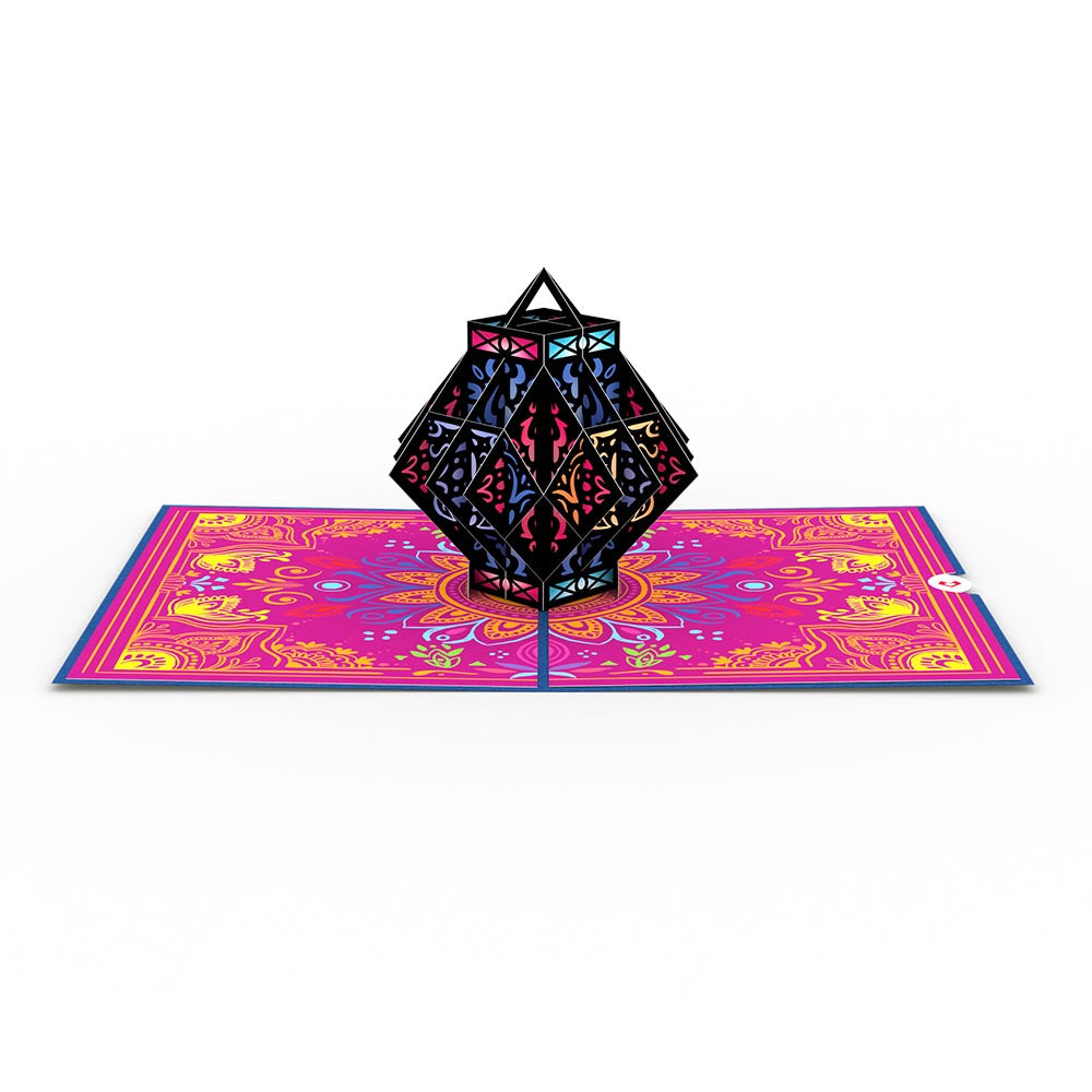 Diwali Kandeel Pop-Up Card、mySite、solidvoid