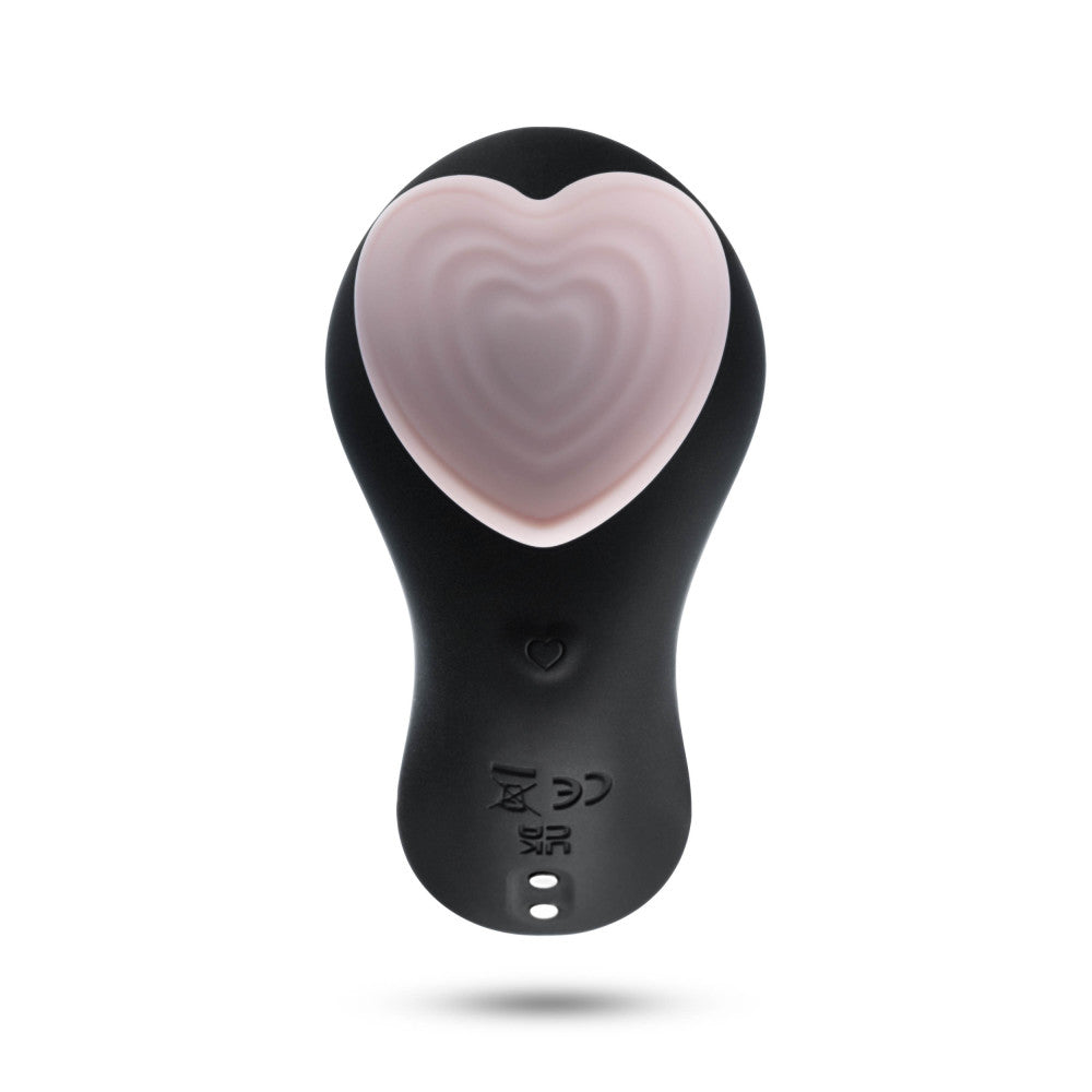 Temptasia By Blush® | Heartbeat Panty Vibrator With 2 Button Wireless Remote Control in Pink - 9 Vibration Modes - Attaches Discreetly、mySite、bottomscart
