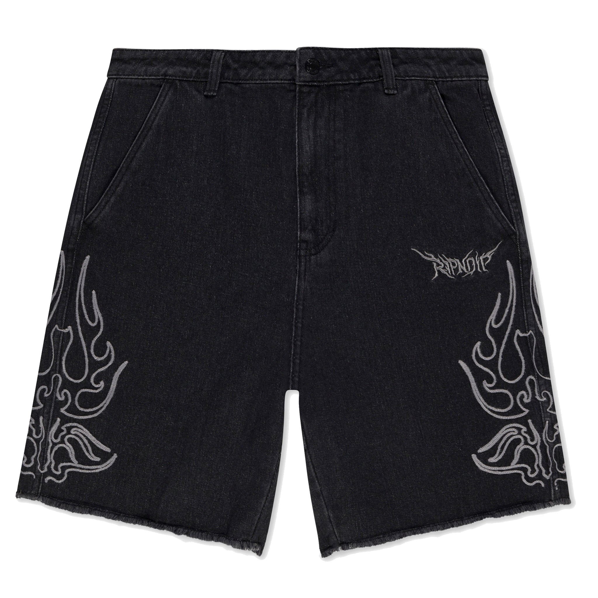  Volt Denim Shorts (Black)、mySite、merchandisen