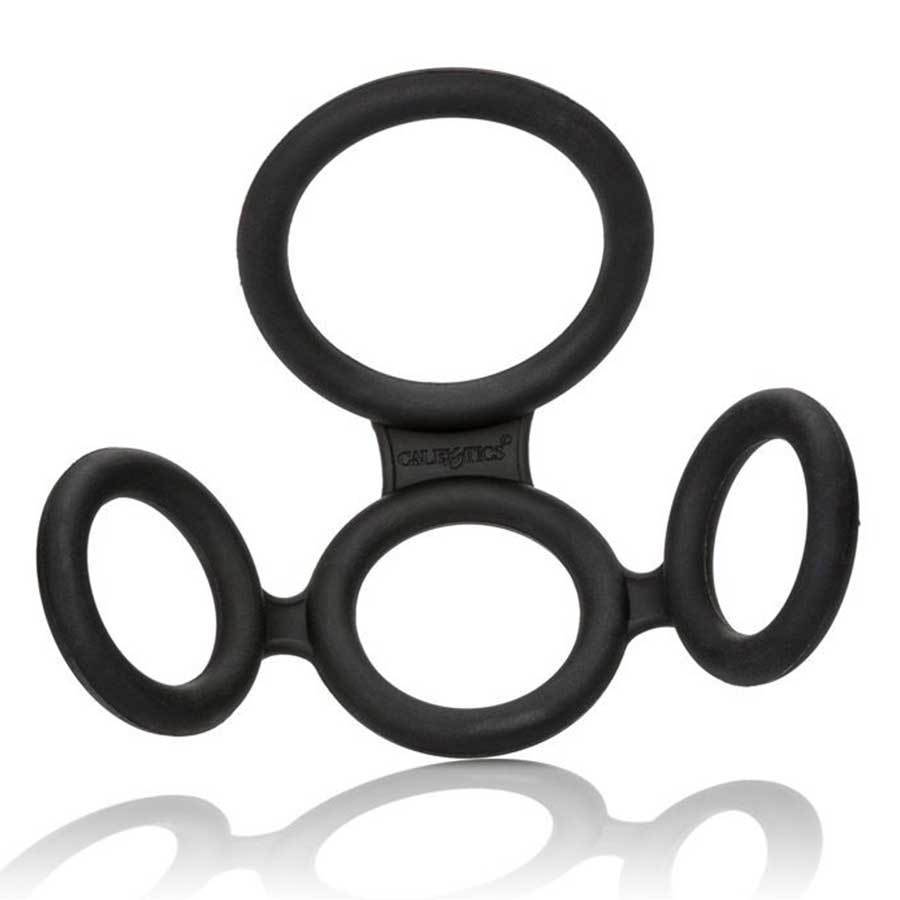 Big Man's Spreader Silicone Erection and Scrotum Enhancing Cock Ring、mySite、bottomscart